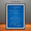 1848 Morse Code Patent Print Blueprint