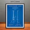 1957 Gibson Explorer Guitar Patent Print Blueprint