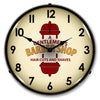 Barber Shop 2 LED Clock