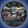 Field of Dreams Deer Wildlife LED Clock