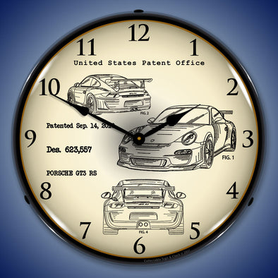 Porsche GT3 RS Patent LED Clock