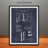 1904 Carrier Air Conditioning System Patent Print Blackboard