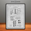 1904 Carrier Air Conditioning System Patent Print Gray