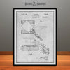 1937 Backhoe Excavator Patent Print Gray