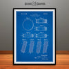 1940 Hockey Puck Patent Print Blueprint