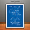 1944 Basketball Goal Patent Print Blueprint