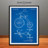 1936 Tricycle Patent Print Blueprint