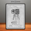 1885 Samuels Photographic Camera Patent Print Gray