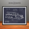 1938 Motor Pump Vehicle Patent Print Blackboard