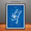1899 Bausch Microscope Patent Print Blueprint