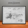 1940 Sikorsky Helicopter Patent Print Gray