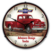 1954 Chevrolet Truck Red LED Clock