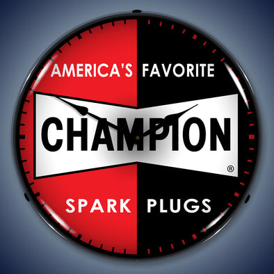 Champion Spark Plugs LED Clock