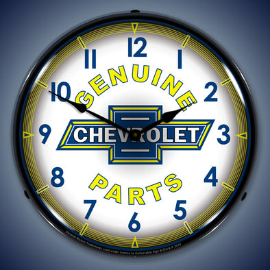 Chevrolet Parts Vintage LED Clock
