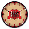 Rock Island Railroad LED Clock