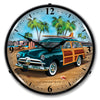 Woodys Surfer Wagon LED Clock
