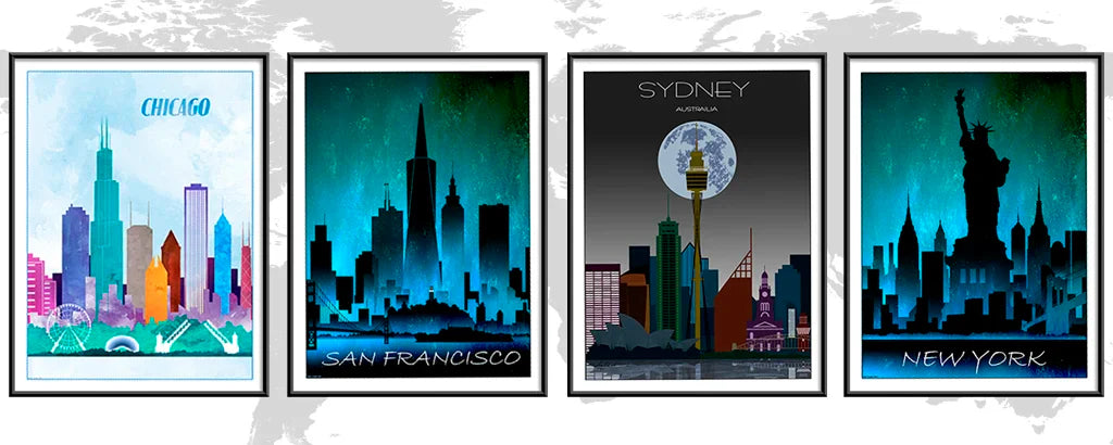 Stylish Wall Art & LED Clocks – Creative Gifts, Home & Office