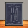1841 Metal Roll for Paint Patent Print - Unframed