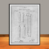 1841 Metal Roll for Paint Patent Print - Unframed