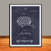 1845 J.  Hawkins Gridiron Patent Print - Unframed