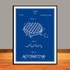 1845 J.  Hawkins Gridiron Patent Print - Unframed