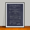 1848 Morse Code Patent Print - UNFRAMED