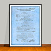 1848 Morse Code Patent Print - UNFRAMED