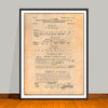 1848 Morse Code Patent Print - UNFRAMED