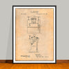 1861 Wrapping Cigars Patent Print - UNFRAMED