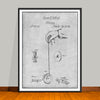 1866 YO-YO Whirligig Patent Print - UNFRAMED