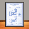 1871 L. Bell Improvement In Smoke Stacks Patent Print - Unframed