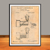 1871 L. Bell Improvement In Smoke Stacks Patent Print - Unframed