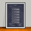 1873 Dominoes Game Patent Print - UNFRAMED