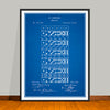 1873 Dominoes Game Patent Print - UNFRAMED