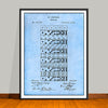 1873 Dominoes Game Patent Print - UNFRAMED