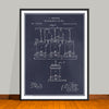 1873 Louis Pasteur Brewing Beer and Ale Patent Print - UNFRAMED