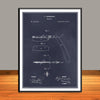 1874 Straight Razor Patent Print - UNFRAMED