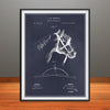 1874 Kennedy Horse Blinders Patent Print - Unframed