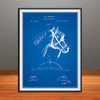 1874 Kennedy Horse Blinders Patent Print - Unframed