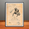 1874 Kennedy Horse Blinders Patent Print - Unframed