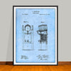 1876 Beer Cooler Patent Print - UNFRAMED