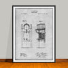 1876 Beer Cooler Patent Print - UNFRAMED