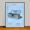 1877 Packing Cigars Patent Print - UNFRAMED