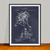 1878 Lavalette Printing Press Patent Print - Unframed
