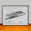1879 Cribbage Board Patent Print - UNFRAMED