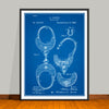 1880 Handcuffs Patent Print - UNFRAMED