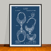 1880 Handcuffs Patent Print - UNFRAMED