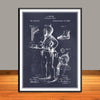 1880 Firemen's Suit Patent Print - Unframed