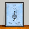 1880 Thomas Edison Electric-Lights Patent Print - Unframed