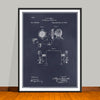 1881 Alexander Graham Bell Telephone Receiver Patent Print - UNFRAMED